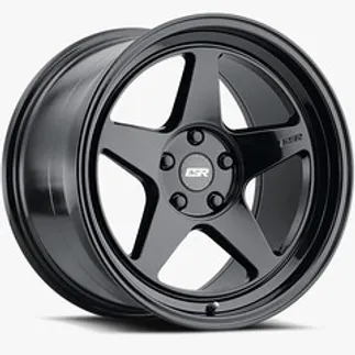 ESR CR5 19.0x10.0 ET25 5x112  / 72.56 (Custom Drill) - Gloss Black